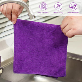 GREEN POMELO towel polishing glass for streak-free window finish