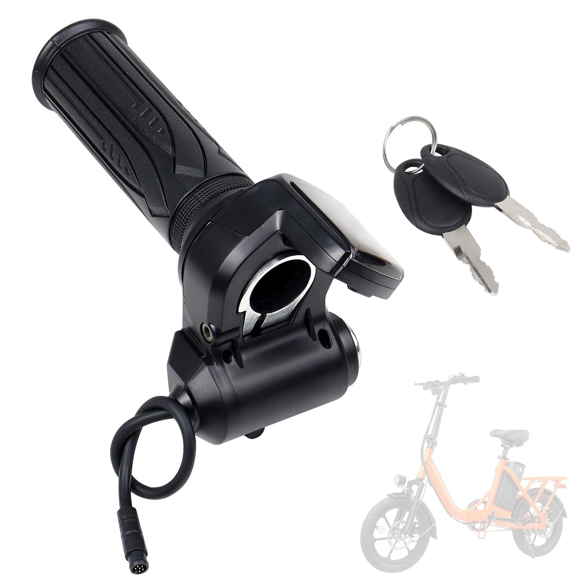 GregYoung front assembly showing throttle and benefits of durable control