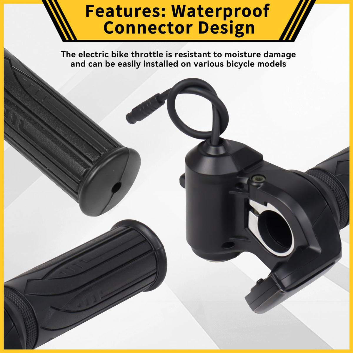 GregYoung waterproof 6-pin connector ensuring reliable wet-weather use