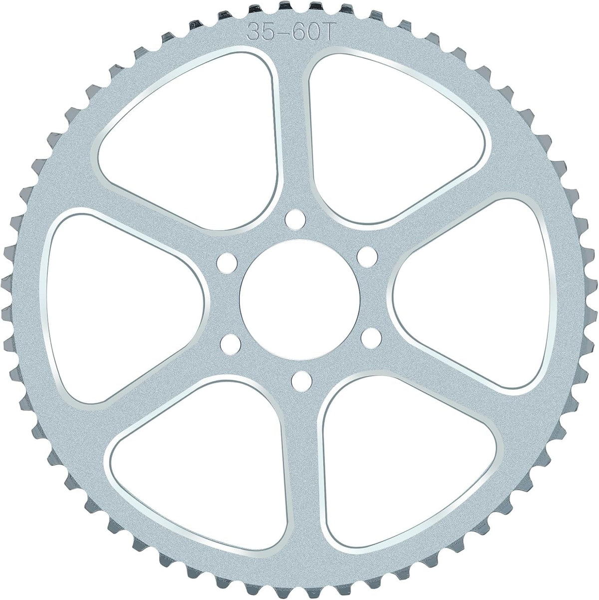GREHUA front view of 60-tooth sprocket showing teeth and overall shape for easy identification