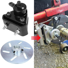 GREHUA 6-inch rotor close-up showing solid disc and mounting holes