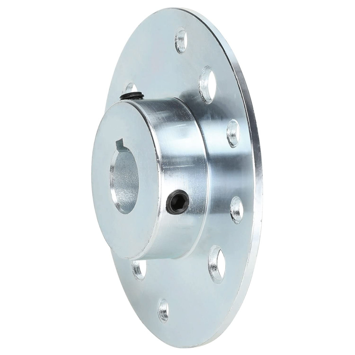 GREHUA brake drum alignment view showing hub paired with 4-inch brake drum for compatibility