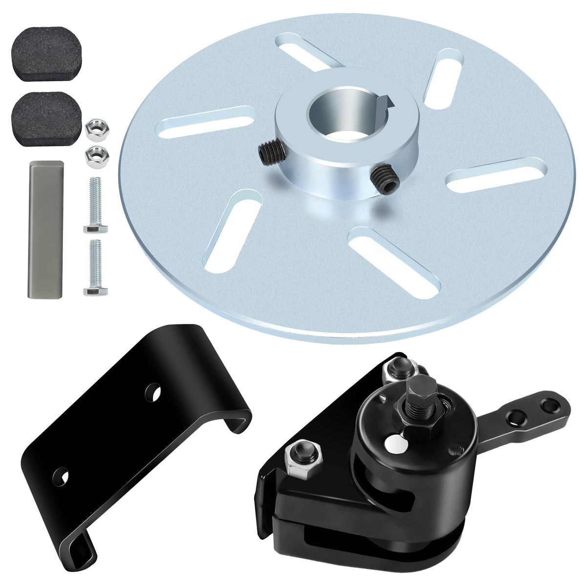 GREHUA brake kit front view showing complete set and quick fit