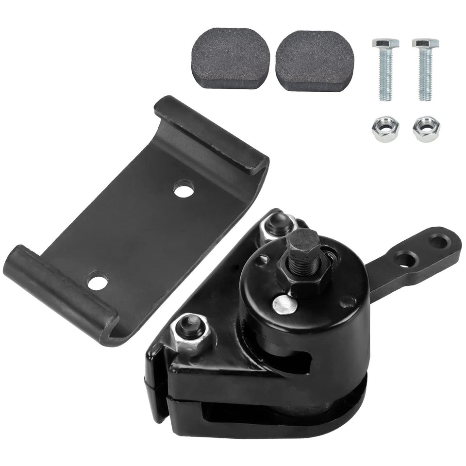 GREHUA front caliper view showing solid build and reliable stopping