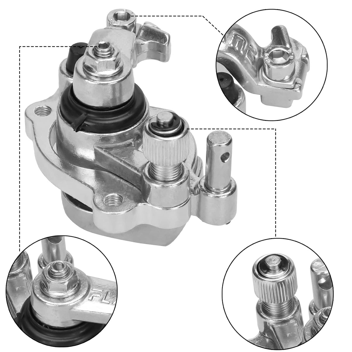 GREHUA shims and screws detail showing hardware included for secure fit