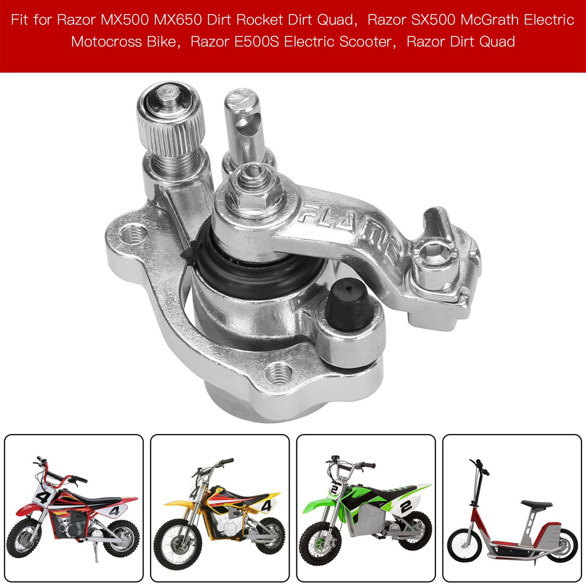 GREHUA caliper side profile highlighting mounting points for easy fitment