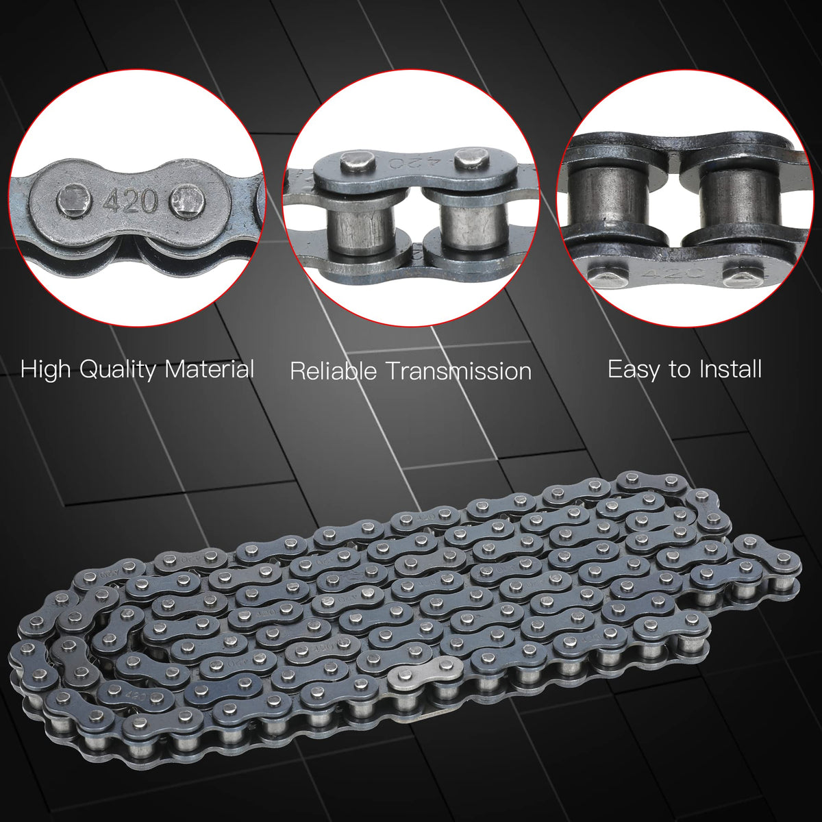 GREHUA high-hardness chain breaker tool close-up for easy link removal benefit