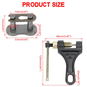 GREHUA chain laid beside ruler showing 90-link length for accurate sizing benefit