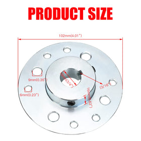 GREHUA close-up of the key slot showing precise machining for reliable torque transfer