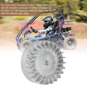 GREHUA flywheel installed in minibike showing improved throttle response
