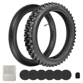 GREHUA front tire full view showing profile and fit benefit