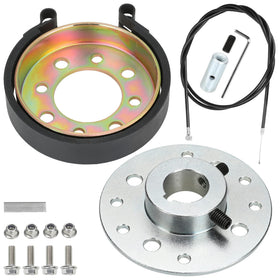GREHUA front view brake drum showing robust construction and reliable stopping