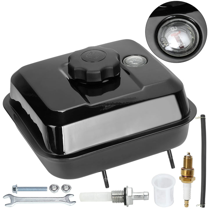 GREHUA front view gas tank showing fitment and durable finish benefit