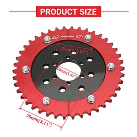 GREHUA hub center hole detail showing precise fit and mounting benefit