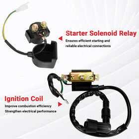 GREHUA ignition coil with lead detailed view highlighting strong spark performance