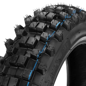GREHUA installed rear tire on 12-inch rim illustrating scale and grip