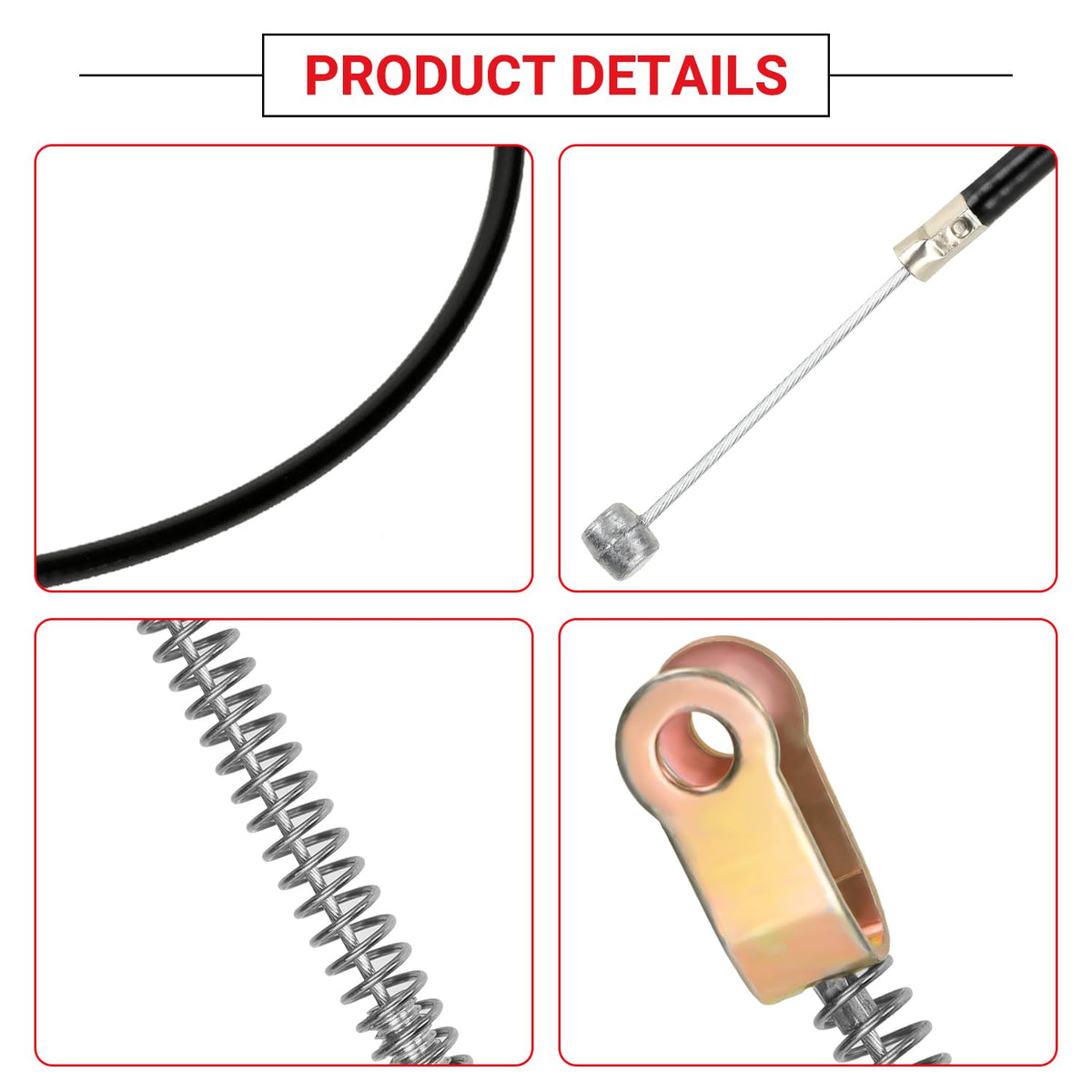 GREHUA cable alongside measuring tape showing accurate 56 inch length