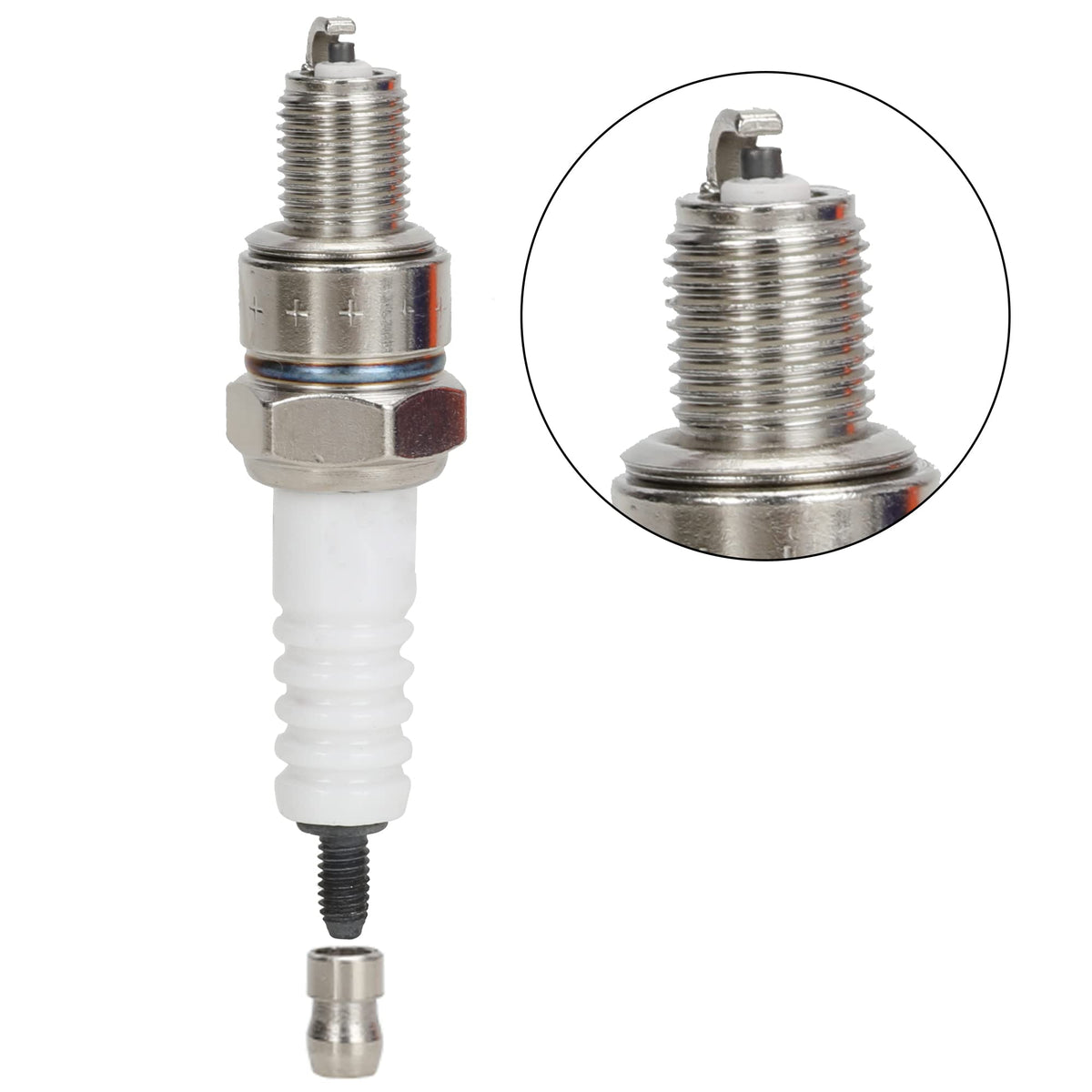 GREHUA starter mounted in ATV engine bay for easier replacement benefit