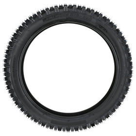 GREHUA tire next to ruler for scale showing accurate sizing benefit