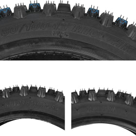 GREHUA sidewall size marking showing 80/100-12 compatibility for right fit