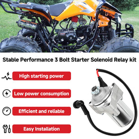 GREHUA starter side profile highlighting durable housing and torque