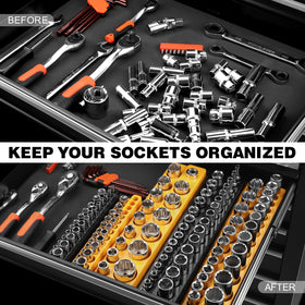 GRENPRO magnetic base close-up locking trays to steel for stable placement