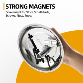 GRENPRO close-up of magnetic base demonstrating strong hold