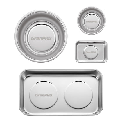 GRENPRO front packaging showing four magnetic trays and benefits