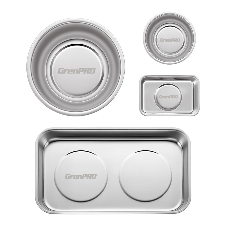 GRENPRO front packaging showing four magnetic trays and benefits