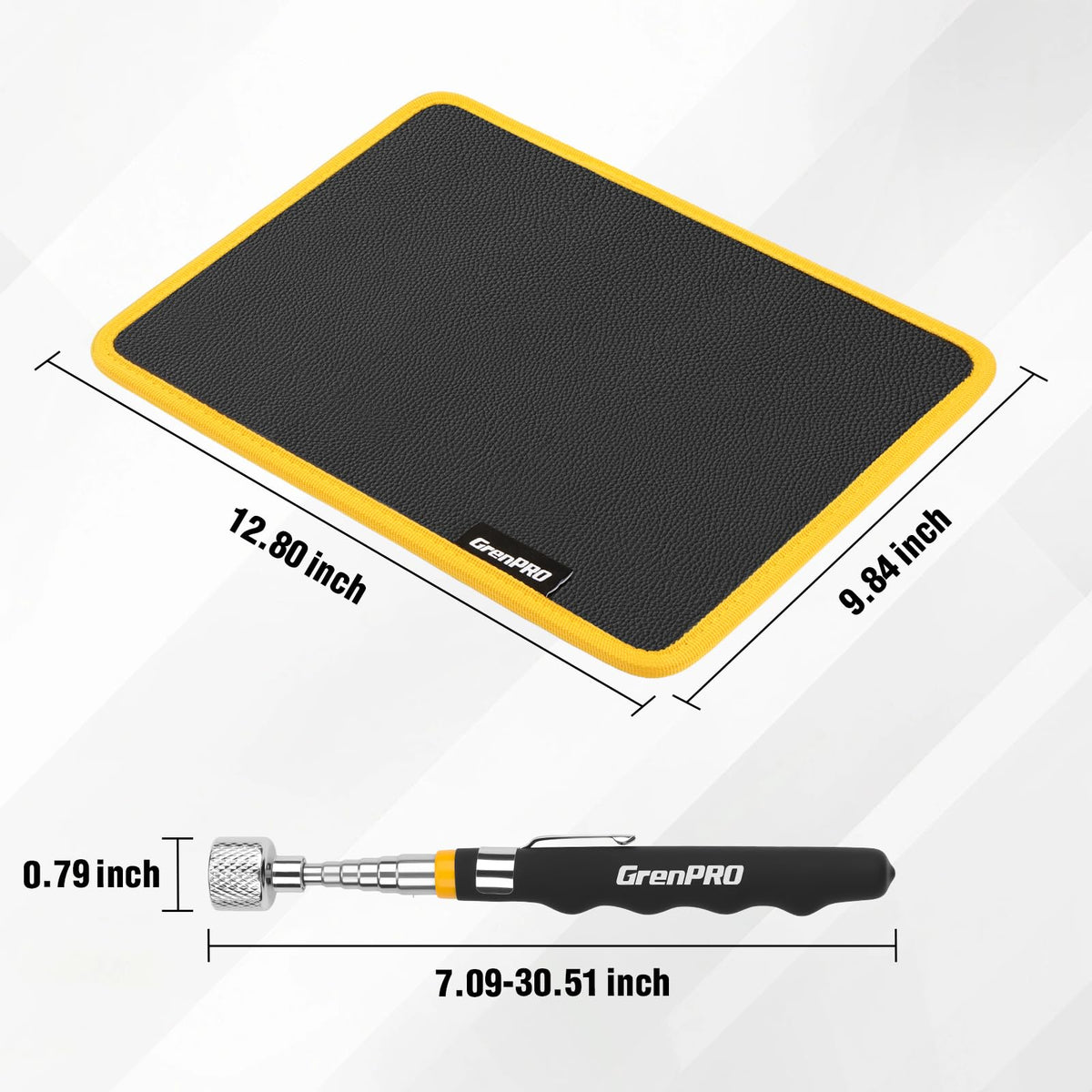 GRENPRO telescoping pickup tool fully extended reaching deep spaces