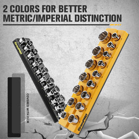 GRENPRO tray beside ruler showing compact scale and fit in drawers