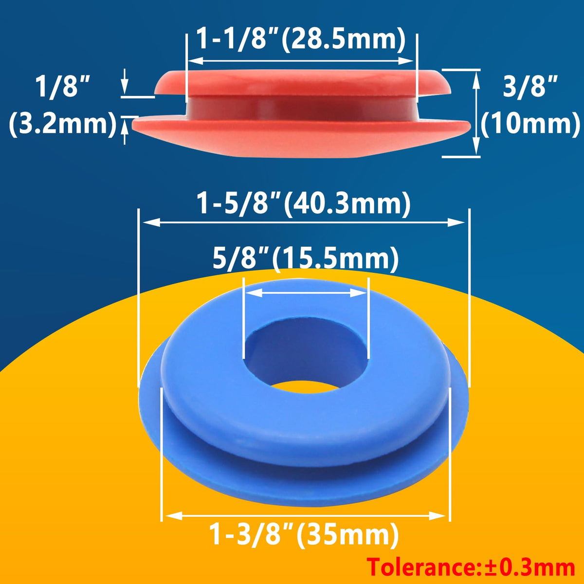 GREPSPUD bulk seals spread on workbench for rapid roadside repairs