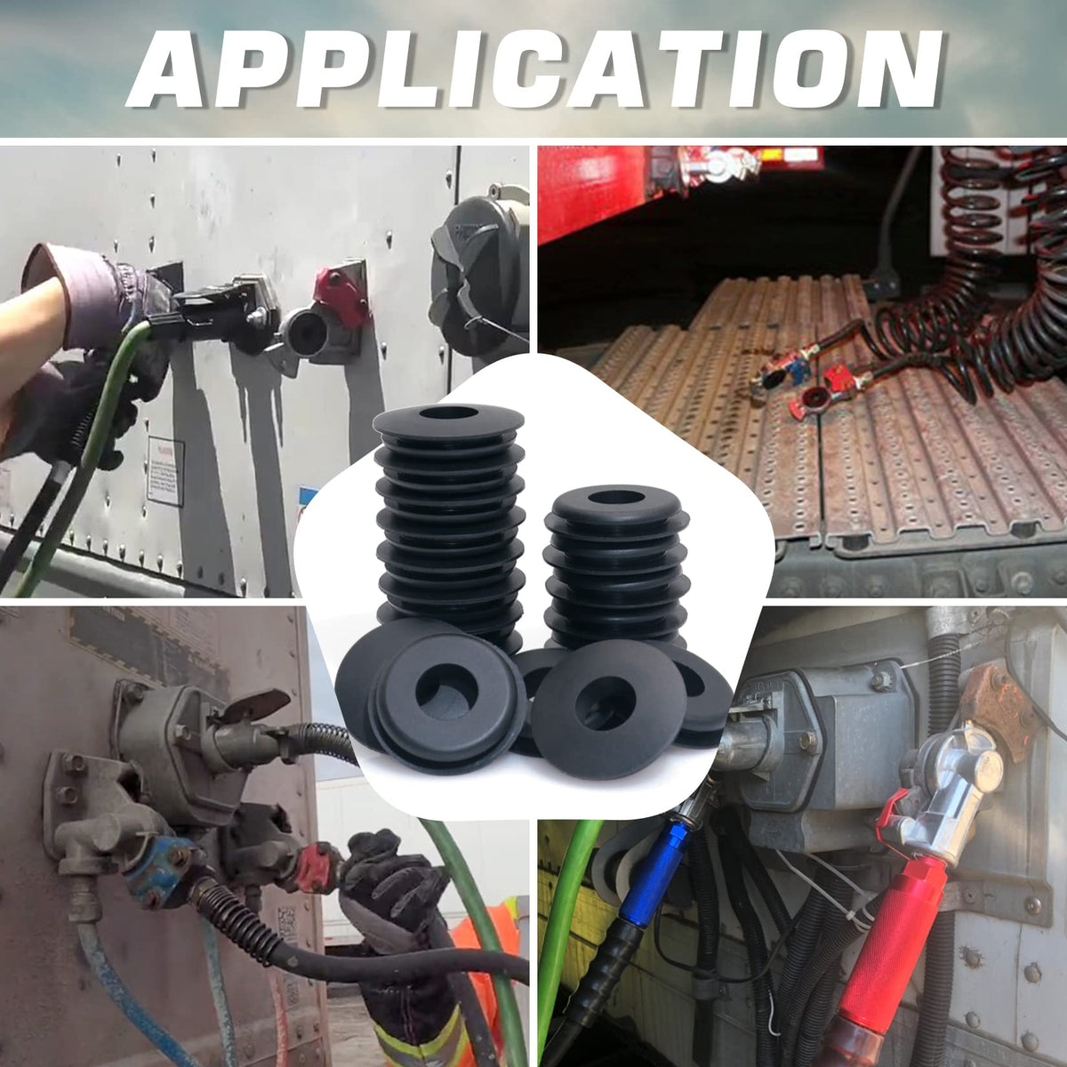 GREPSPUD seals spread on workbench showing fleet-ready spare supply