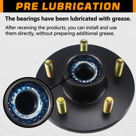 GREPSPUD zinc-plated dust cap detail protecting hub interior from moisture and rust