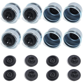 GREPSPUD front view of eight hub caps showing complete set and value bundle benefit