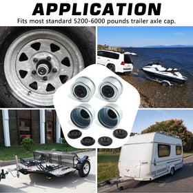 GREPSPUD lifestyle shot on boat trailer highlighting long-term hub protection