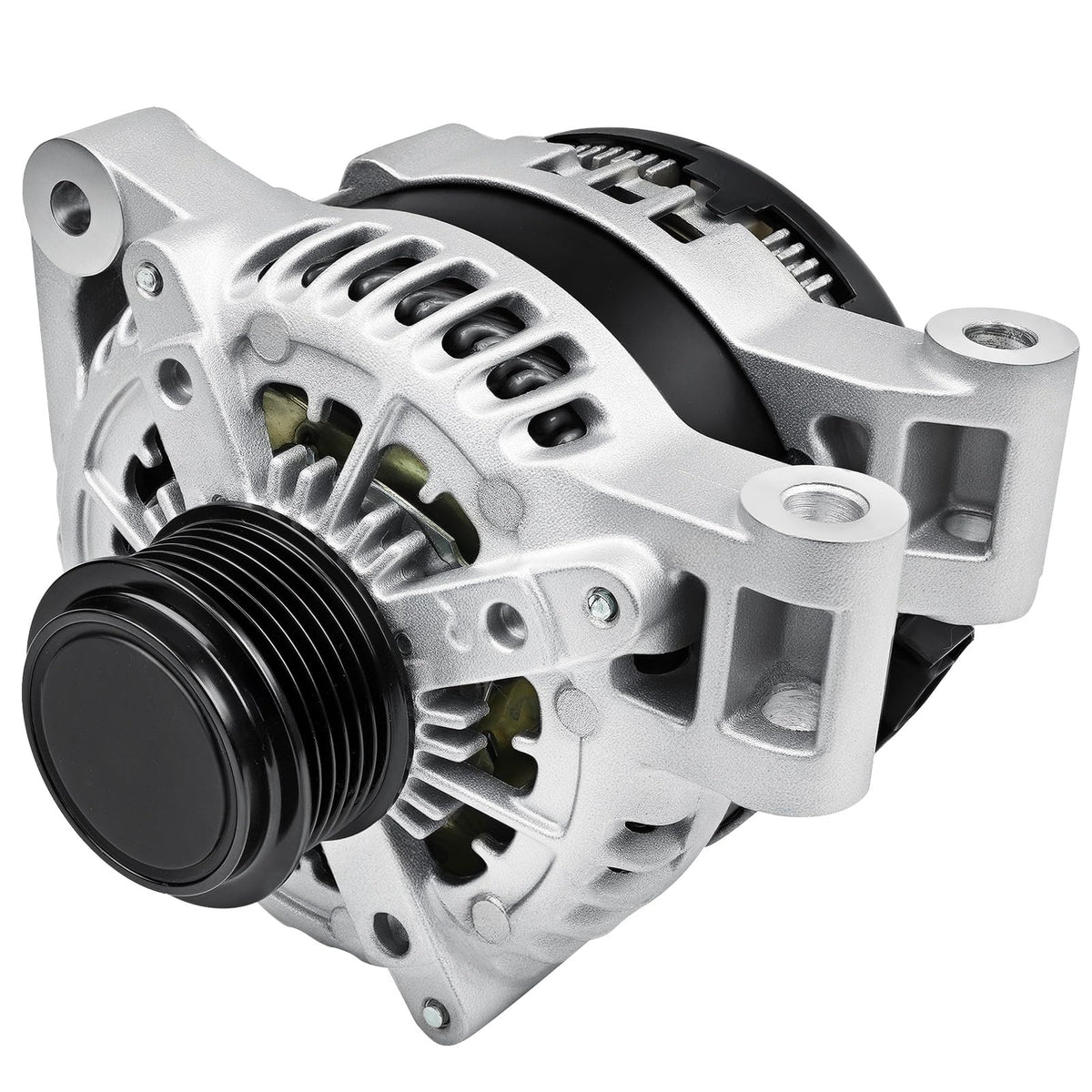 Grezuton alternator front view showing robust housing and easy fitment benefit