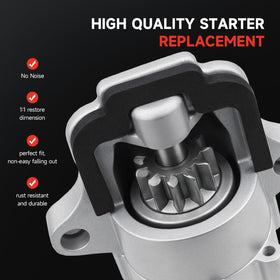 Grezuton starter electrical connector view showing plug compatibility and easy hookup