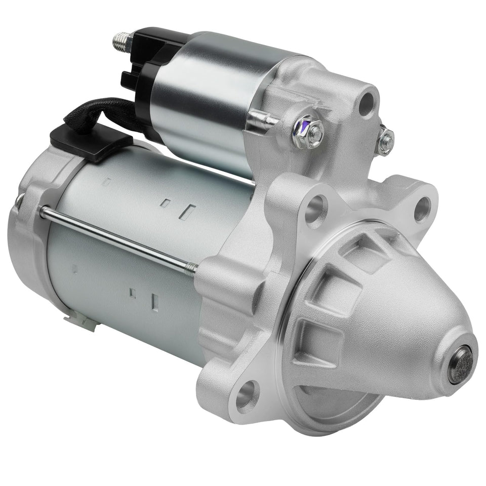 Grezuton starter front view showing clean housing and terminals for easy install