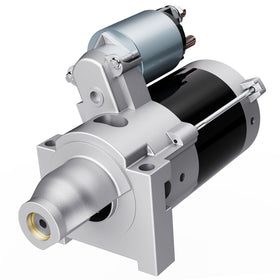 Grezuton starter front view showing compact design and reliable fit