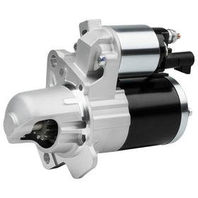 Grezuton starter front view showing full housing and OEM fit benefits