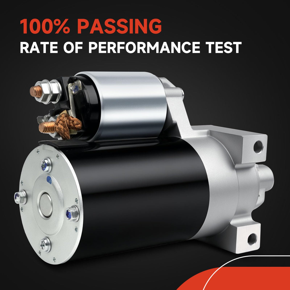Grezuton starter installed on a mower engine demonstrating dependable starting performance