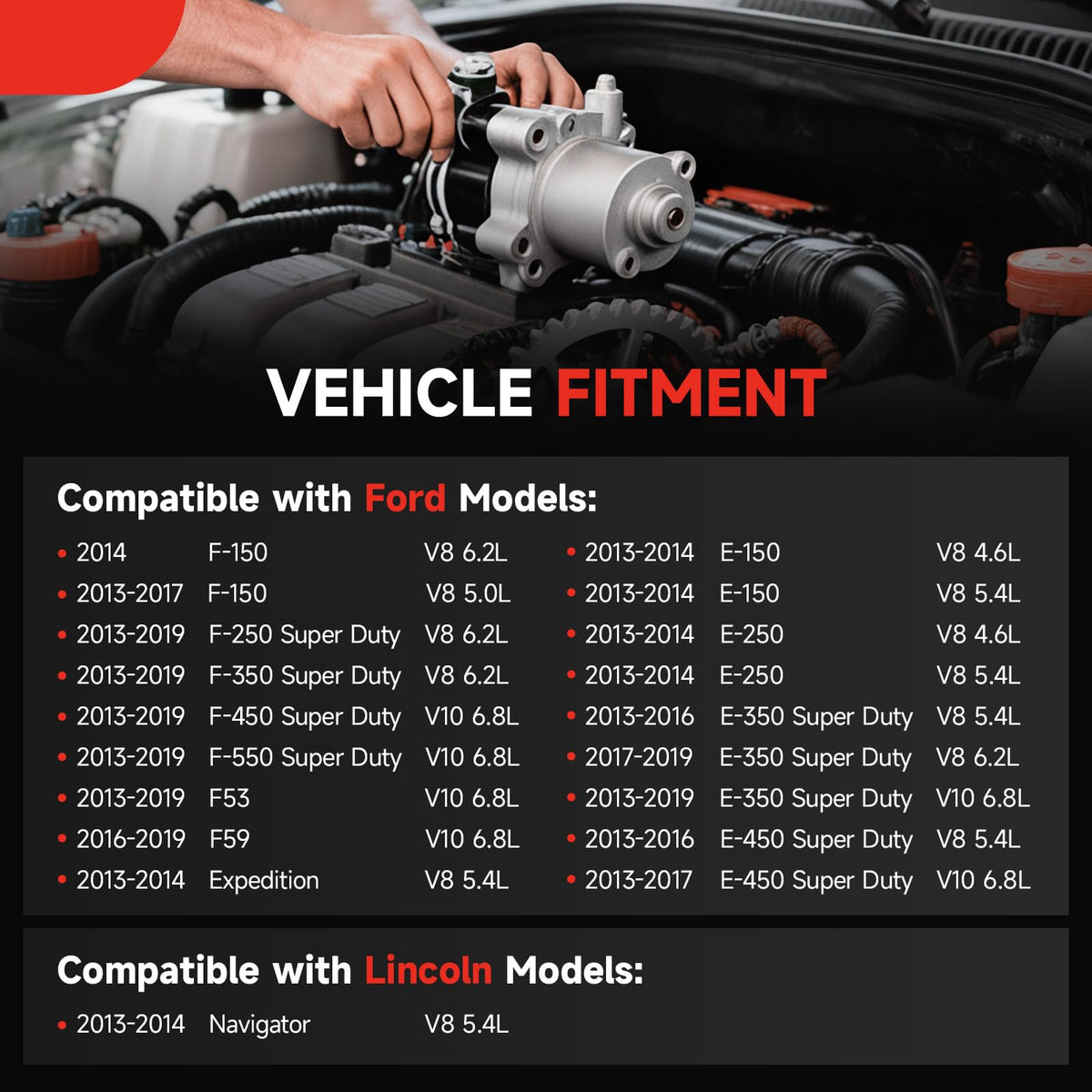 Grezuton starter side profile illustrating compact design and OEM fitment