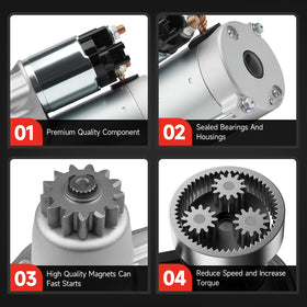 Grezuton starter solenoid detail highlighting reliable electrical engagement