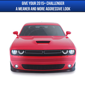 GRIDREADY installed on Challenger in driveway showing instant aggressive front-end upgrade