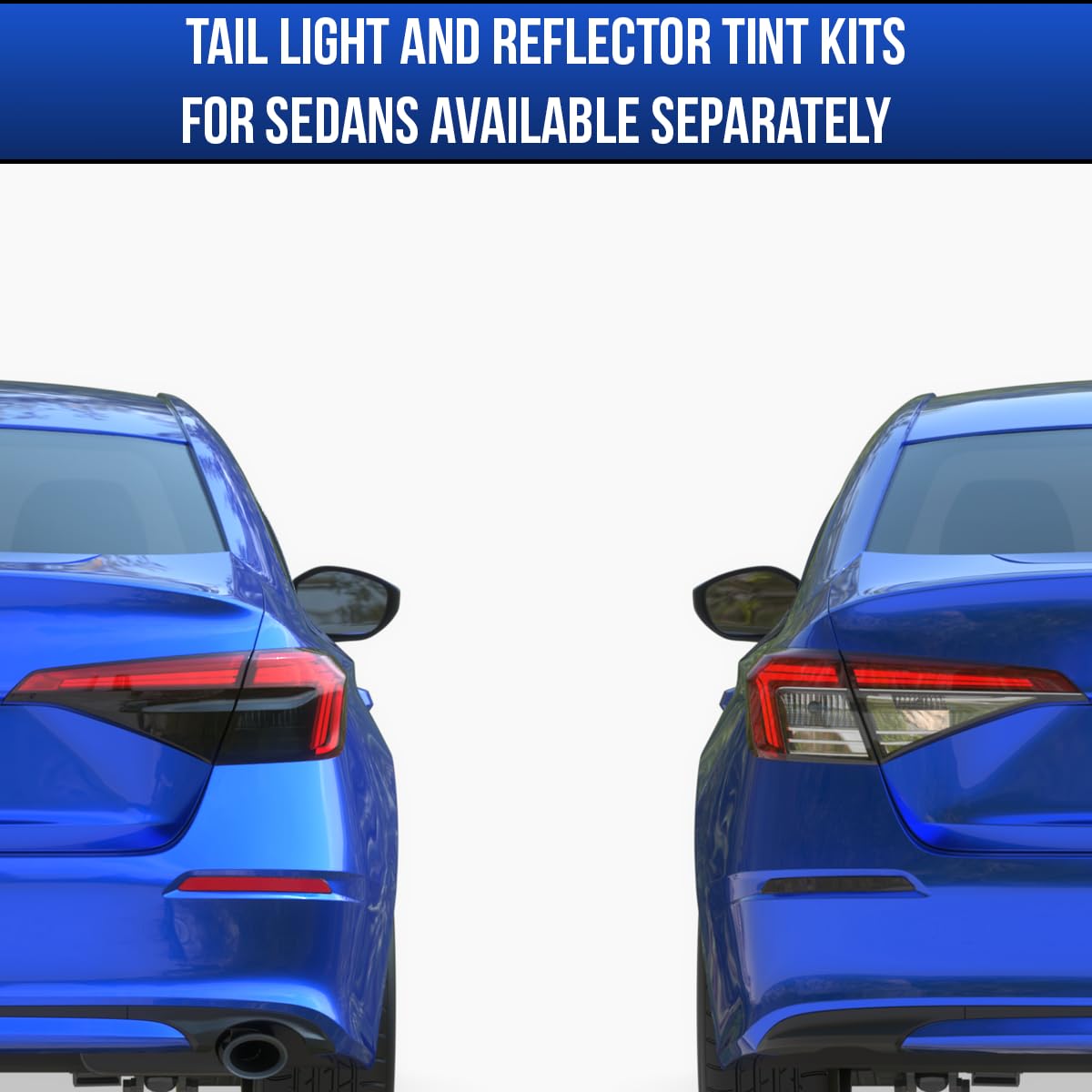 GRIDREADY size comparison with hand demonstrating precise, pre-cut headlight fit
