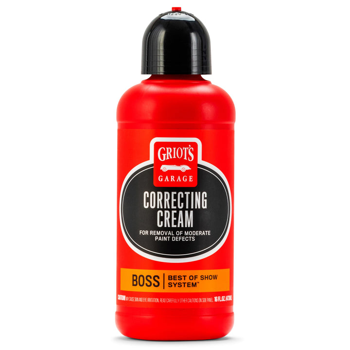 Griot's Garage bottle front label showing 16oz and product benefits