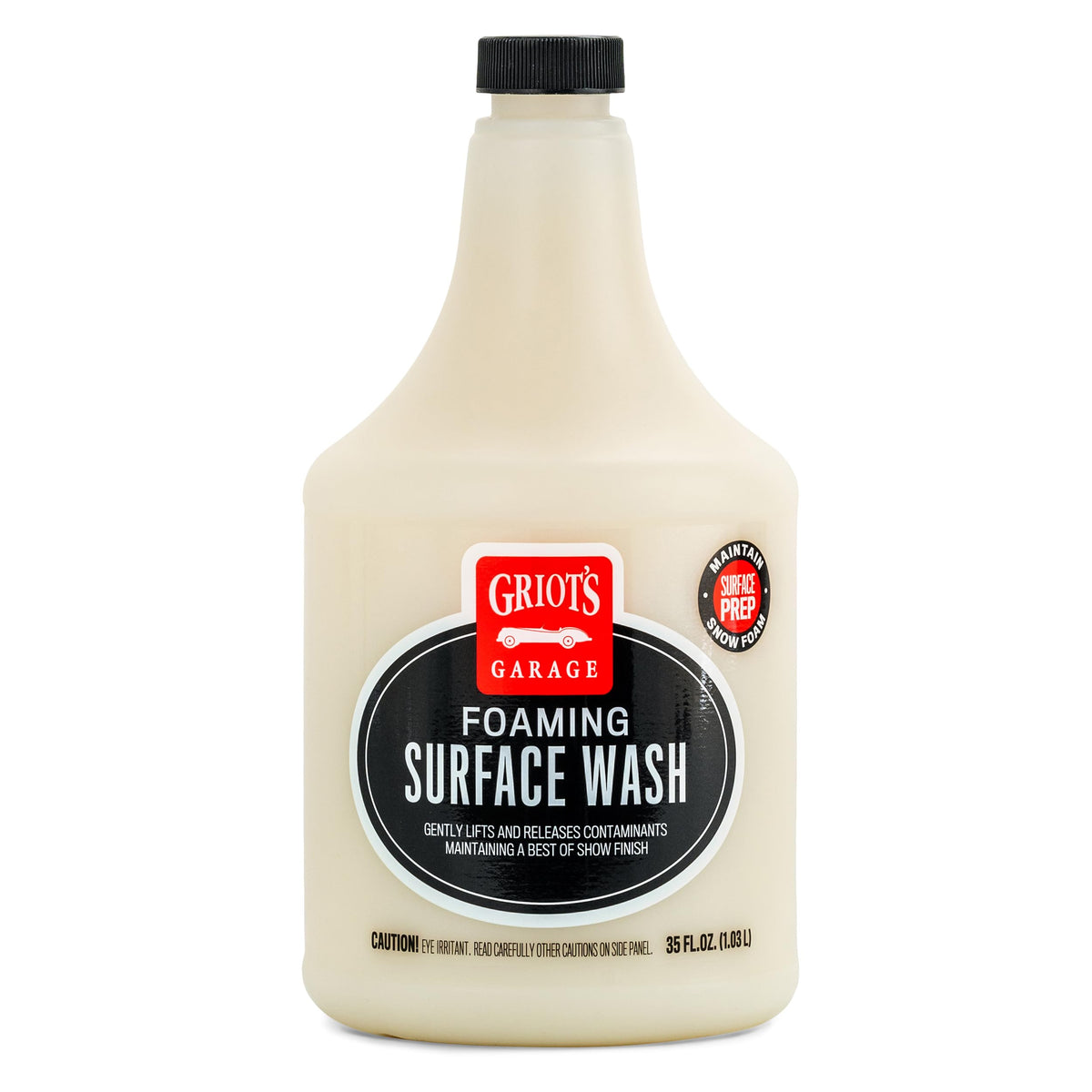 Griot's Garage front bottle shot showing product and clear branding for purchase confidence