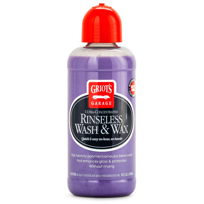 Griot's Garage bottle front showing product and size for clear identification and convenience