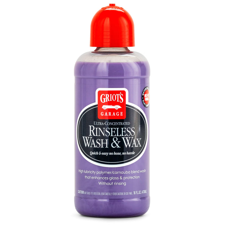 Griot's Garage bottle front showing product and size for clear identification and convenience